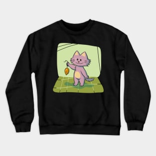 Mouse and Cat Crewneck Sweatshirt